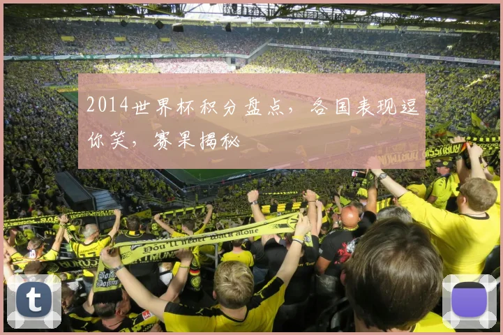 2014世界杯积分盘点，各国表现逗你笑，赛果揭秘